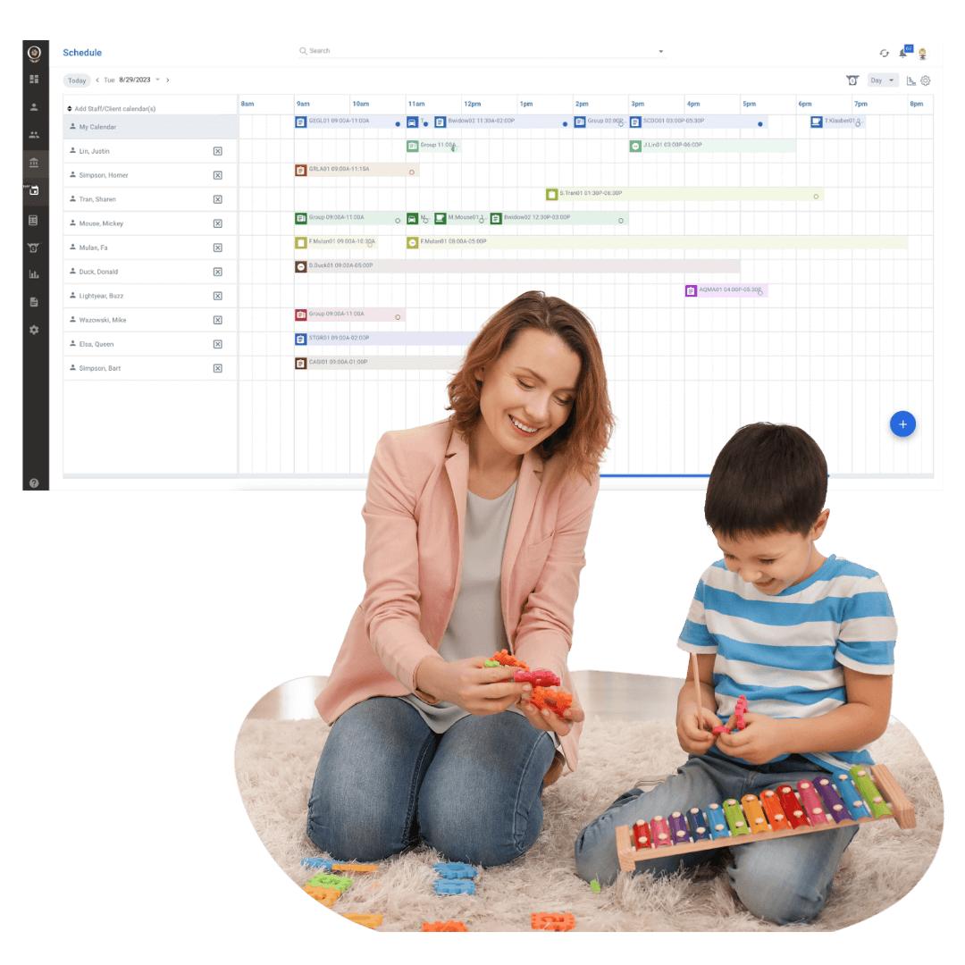 Aba Schedules| Aba Scheduling Software | AlohaABA